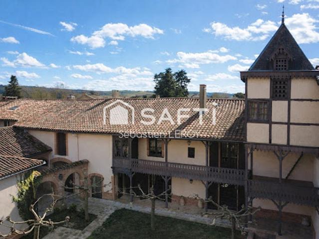 Vente Propriété 10 pièces 280 m2 Larrazet