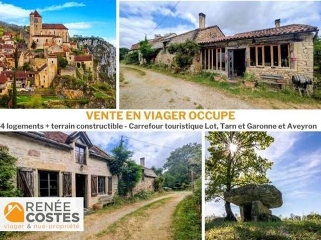Vente Propriété 12 pièces 292 m2 Limogne en Quercy
