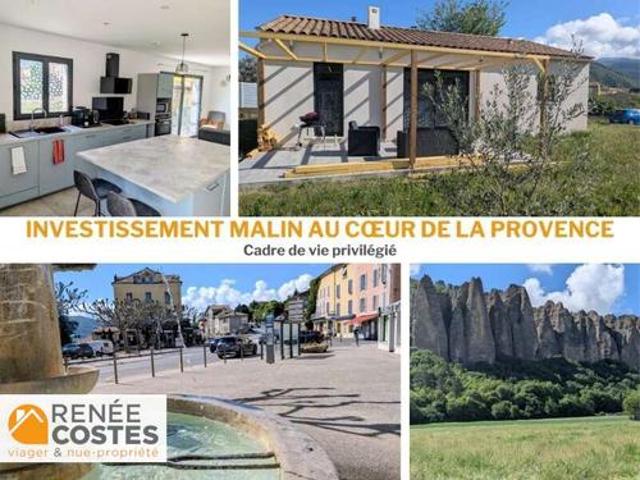 Vente Propriété 4 pièces 75 m2 Château Arnoux Saint Auban