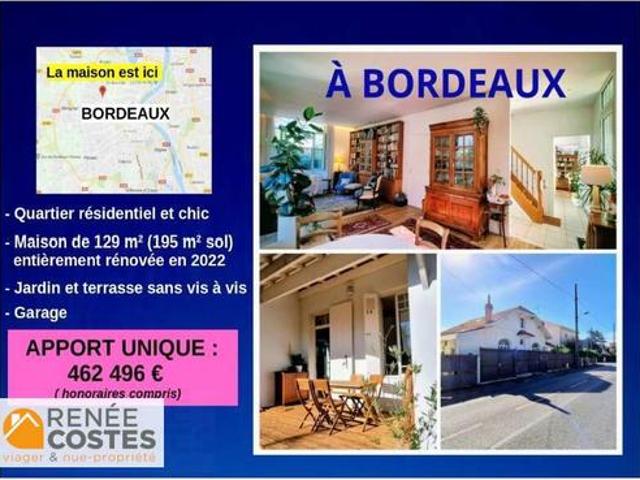 Vente Propriété 6 pièces 129 m2 Bordeaux