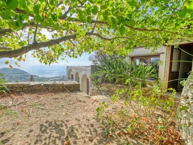 Vente propriété Centuri Hameau de Cannelle T4 147 m2 avec terrain 5825 m2 avec vue mer