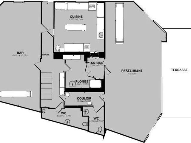 Vente Restaurant 110 m²