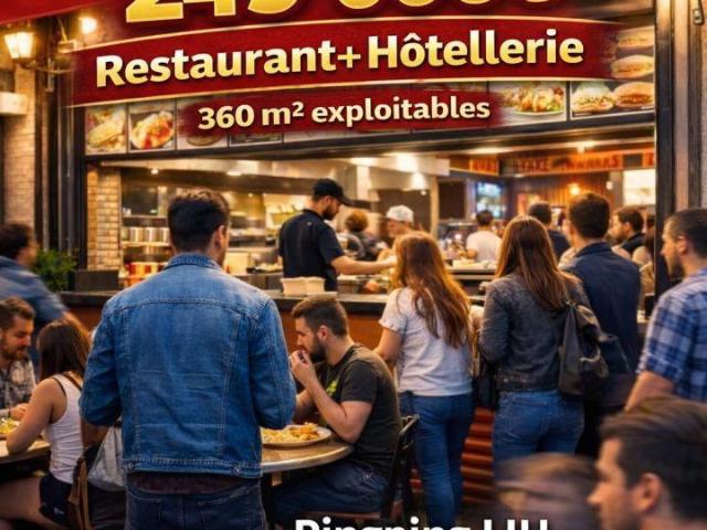 Vente Restaurant 360 m²