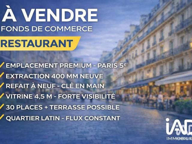 Vente Restaurant 56 m²