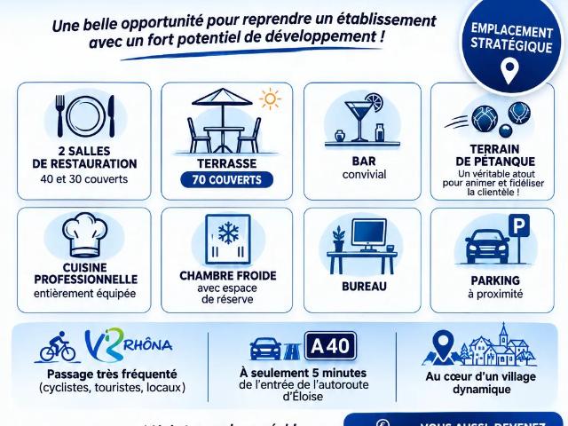 Vente Restaurant