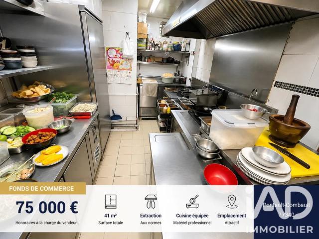Vente Restauration rapide 41 m²