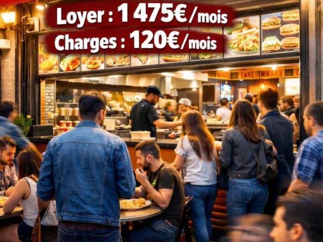Vente Restauration rapide 56 m²
