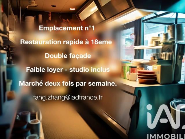 Vente Restauration rapide 64 m²