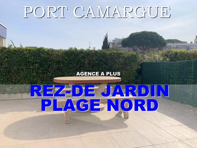 VENTE REZ DE JARDIN PORT CAMARGUE