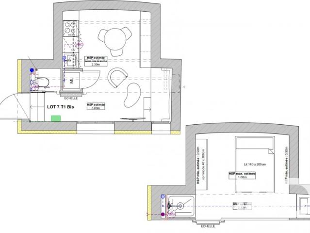 Vente Studio 1 pièce