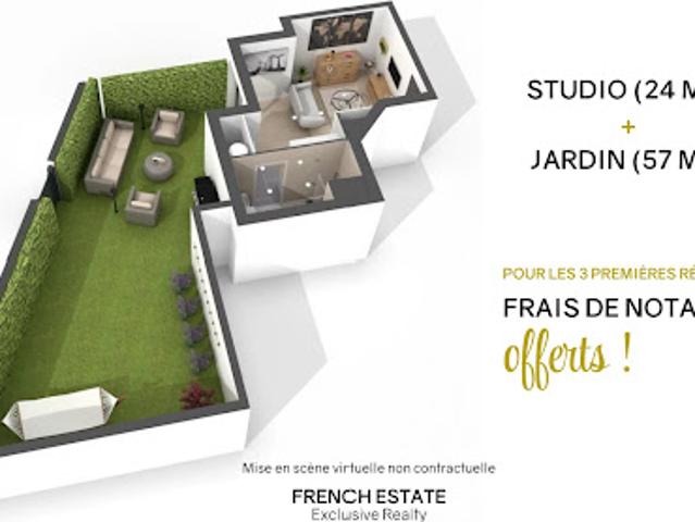 Vente Studio 1 pièce 24.14 m2 Neuilly Plaisance