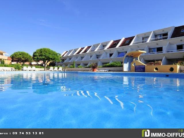 Vente Studio 1 pièce 24 m2 Carnon plage