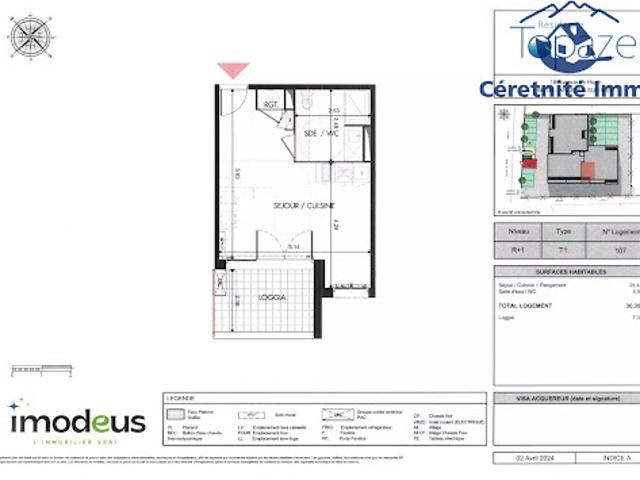 Vente Studio 1 pièce 30.35 m2 Argeles sur mer