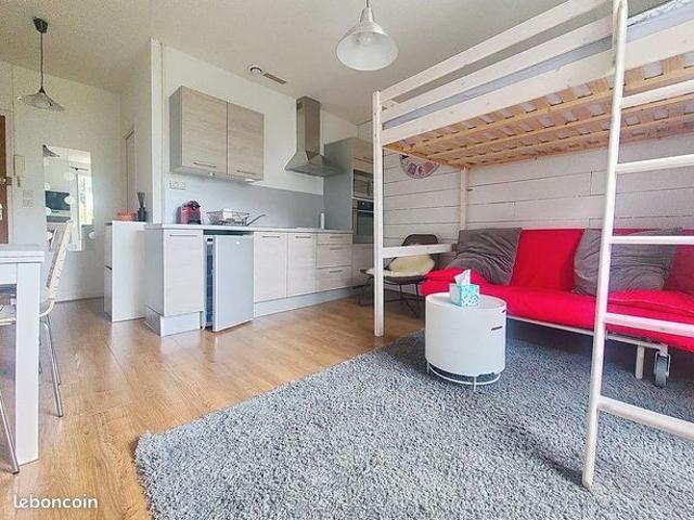 Vente | Studio | 1p | 23.57 m² | Bagnères de Luchon | Expo Ouest | Jardin