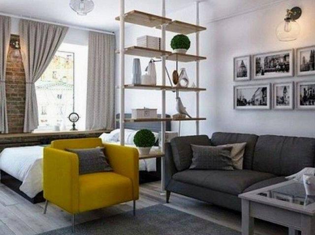 Vente studio, avec belle surface et faible charges