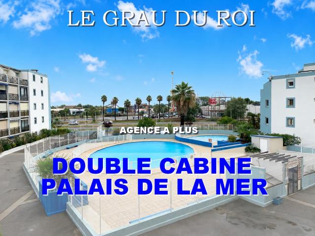 VENTE STUDIO DOUBLE CABINE PALAIS DE LA MER