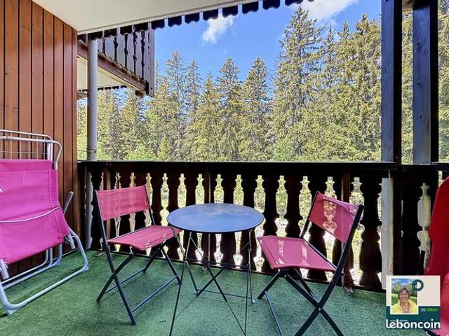 Vente | Studio meublé | 1p | 19.59 m² | Mieussy | Expo Sud Ouest | Balcon