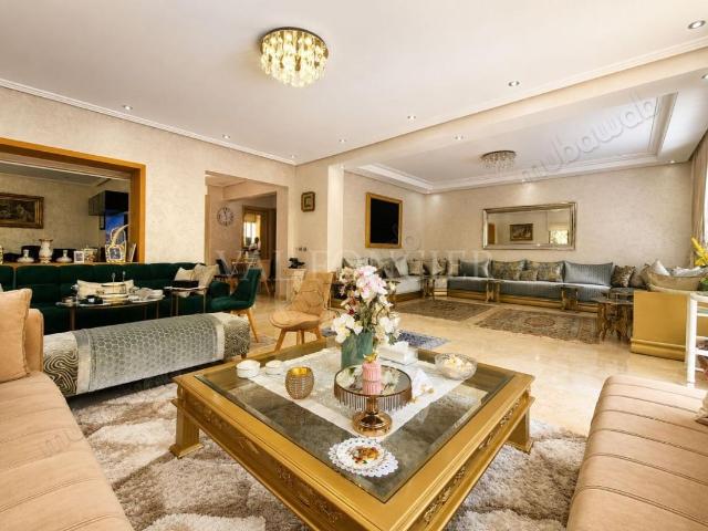 Vente Superbe Villa 465m2 avec 3Chambres et piscine Bouskoura, Casablanca