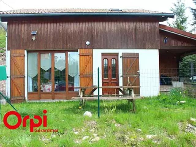 Ventron 88310 Achat / Vente maison 4 pièces t4 jardin terrasse