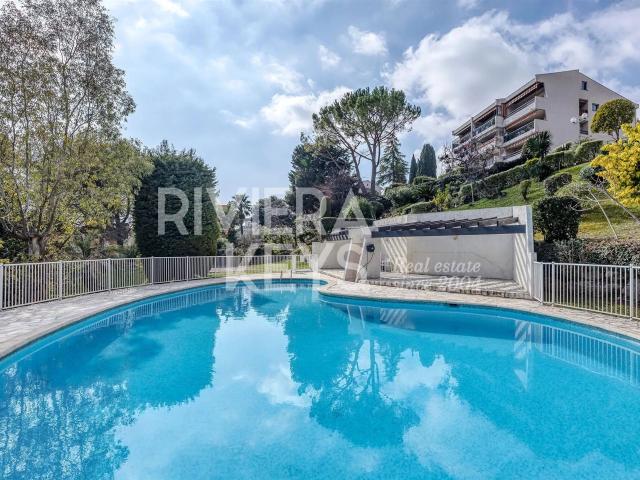 Vence: 3 pièces avec terrasse et piscine proche centre vill. 75m² Vence