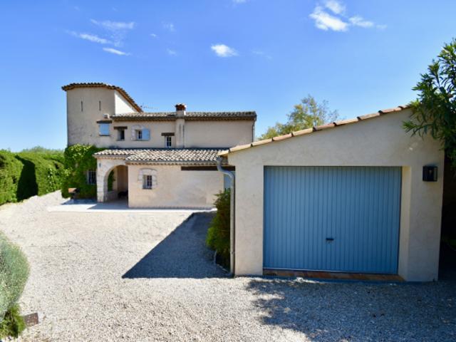 VENDU TSL IMMO VENCE: charmante villa 4 chambres avec vue