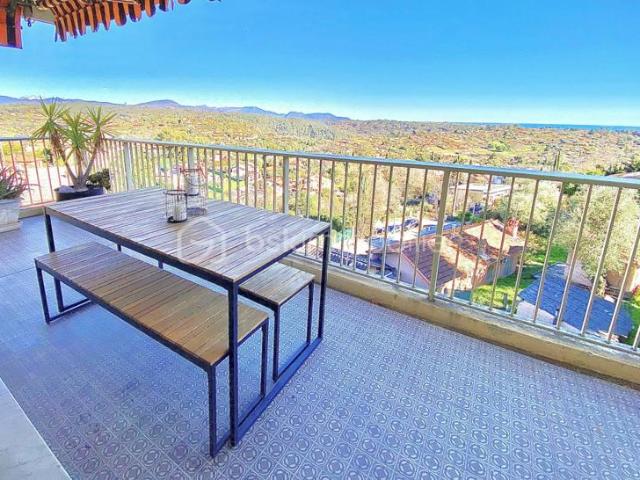 VENCE DERNIER ÉTAGE 4P VUE PANORAMIQUE MER ET MONTAGNES TERRASSE 42M2