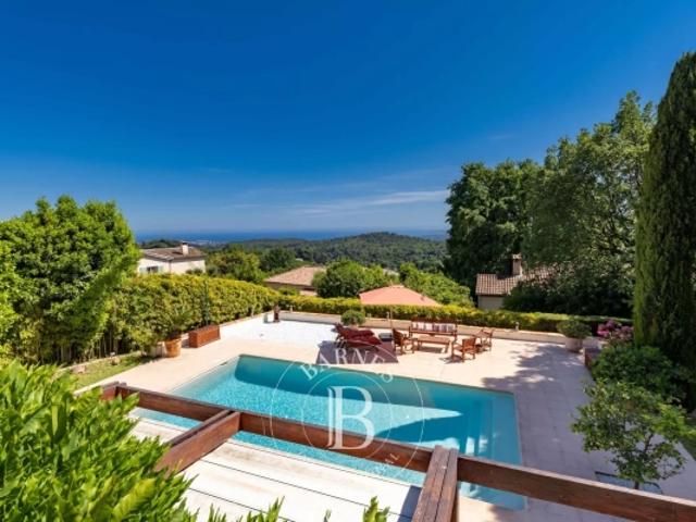 Vence – Propriété de prestige vue mer panoramique, piscine, centre ville à pied