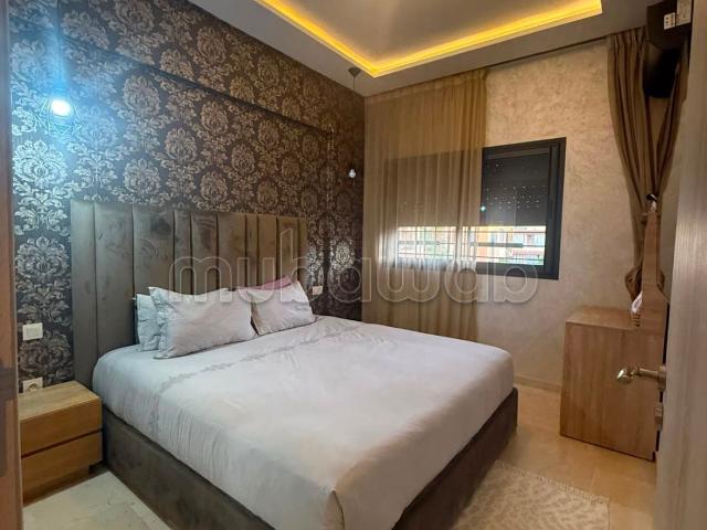 Vend appartement à Hay Targa. 2 belles chambres. Bien meublé