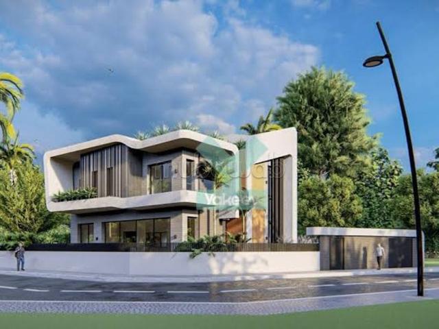 Vend terrain angle sur polo pour construction de villa