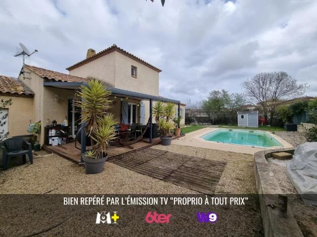 Vend villa avec piscine sur 1000m2 de terrain