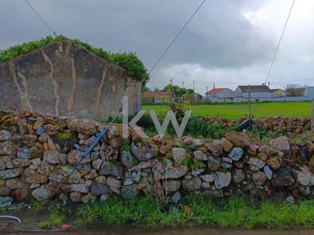 Venda de terreno urbano com 800m2 e 3 ruínas no centro da vila da Lagoa, Santo Isidoro