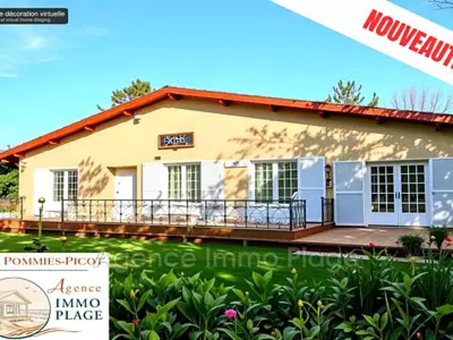 Vendays Montalivet 33930 Achat / Vente maison 8 pièces t8 parking