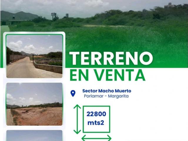 VENDE TERRENO EN PORLAMAR MARGARITA VE11 0158PO FROD