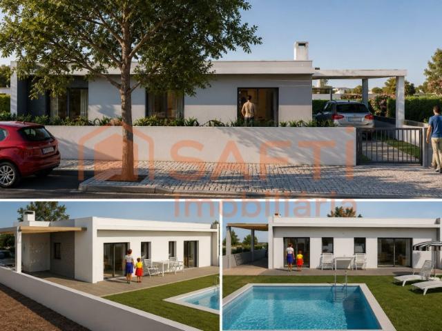 Vende se Moradia Térrea T3 em Projeto Torres Novas