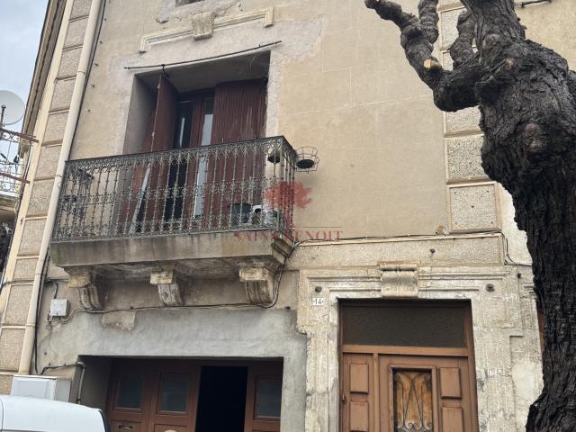VENDEMIAN VENTE MAISON DE VILLAGE AVEC GARAGE
