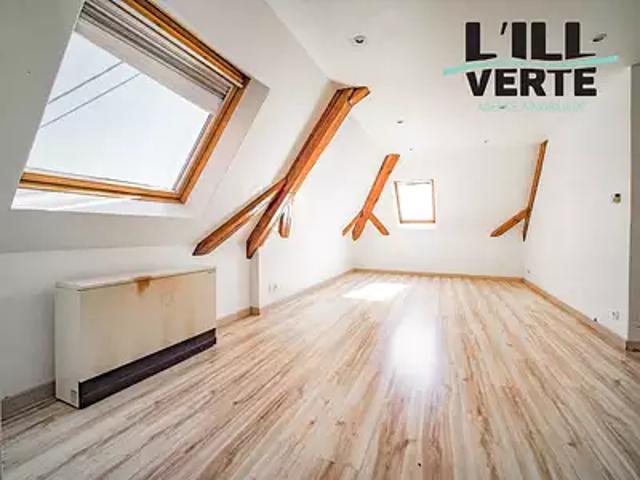Vendenheim 67550 Achat / Vente appartement 3 pièces t3 au dernier étage