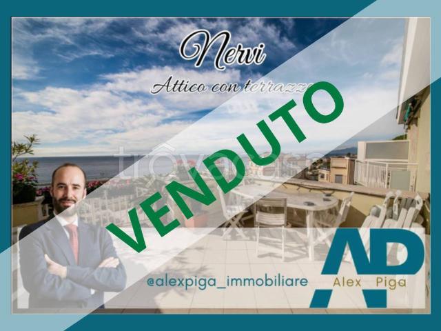 Vendesi attico a Genova via Giovanni Bettolo, 121, Quinto