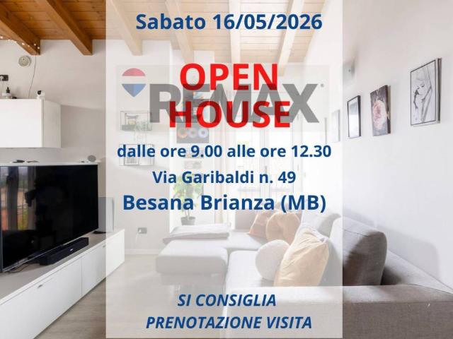Vendesi bilocale a Besana in Brianza via Garibaldi, 49