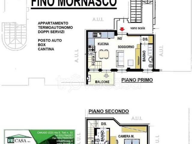 Vendesi bilocale a Fino Mornasco