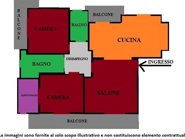 Vendesi casa semindipendente a Frignano via virgilio 10