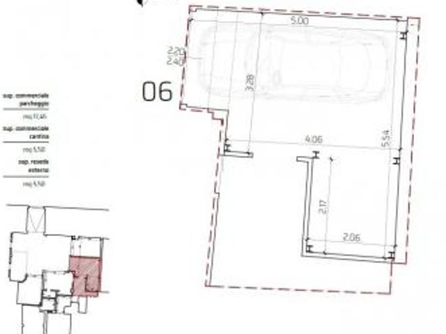 VENDESI GARAGE ZONA OBERDAN GIOBERTI DIMQ 24 CON PICCOLO MAGAZZINO E CORTE