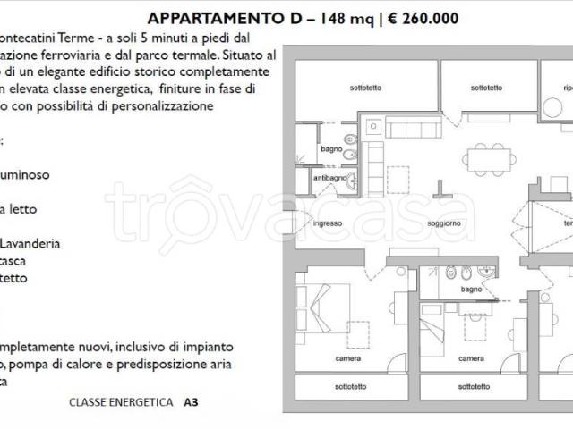 Vendesi quadrilocale a Montecatini Terme