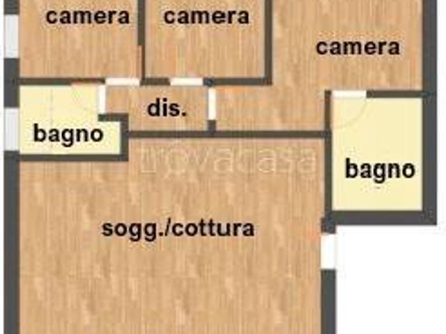 Vendesi quadrilocale a Montegrotto Terme via Busonera