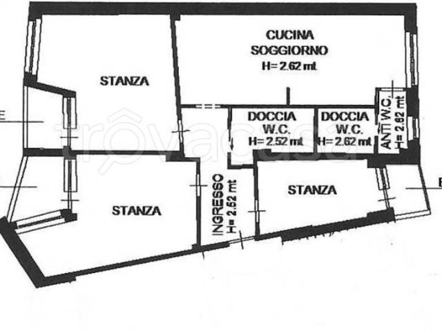 Vendesi quadrilocale a Bolzano piazza Giuseppe Verdi, Centro città