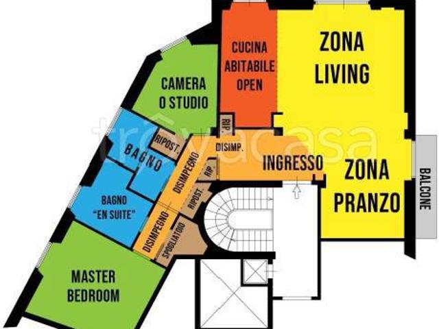 Vendesi quadrilocale a Roma via di Vigna Filonardi, Parioli