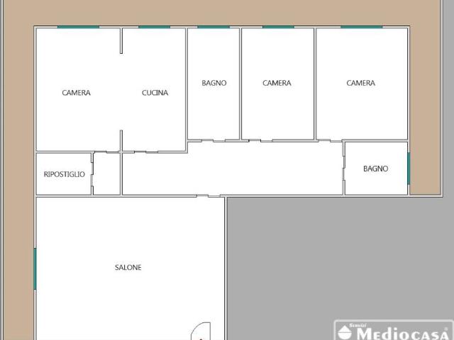 Vendesi quadrilocale a Roma via Filogaso, Anagnina