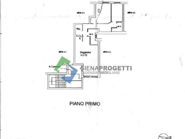 Vendesi quadrilocale a Siena strada del Ruffolo