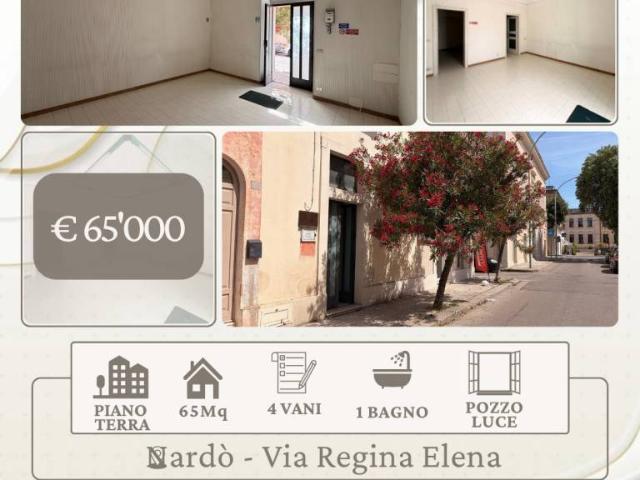 Vendesi trilocale a Nardò via Regina Elena