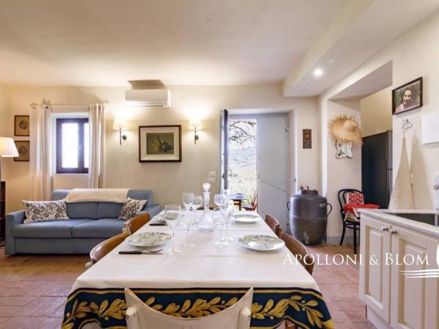 Vendesi trilocale a Radda in Chianti via delle Ginestre, 18