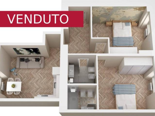 Vendesi trilocale a Roma via dei Gracchi, Borgo